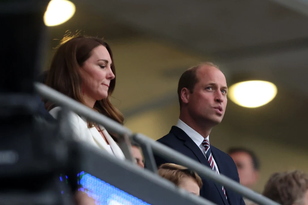 Kate i William na finale Euro Kate i William na finale Euro