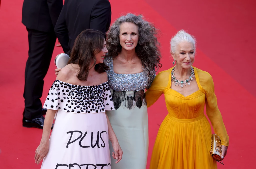 Iris Berben, Andie MacDowell and Dame Helen Mirren na 74. Festiwalu Filmowym w Cannes