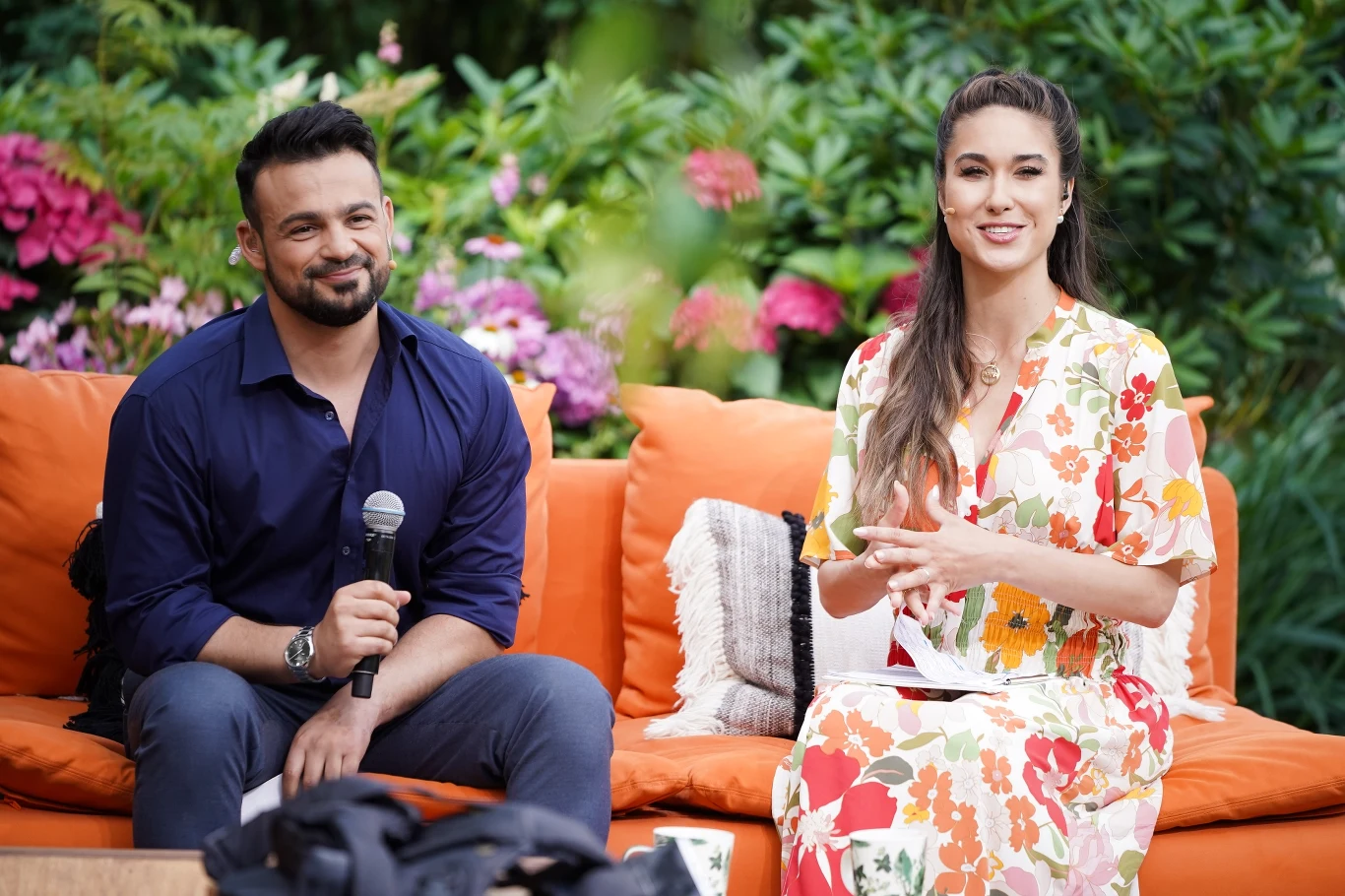 Prowadzący Robert El Gendy i Ida Nowakowska