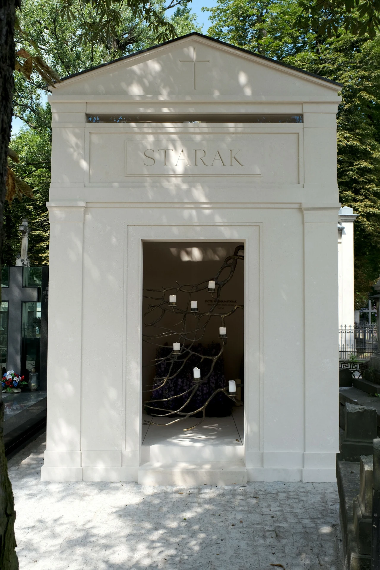 Grób Piotra Woźniaka-Staraka Grób Piotra Woźniaka-Staraka