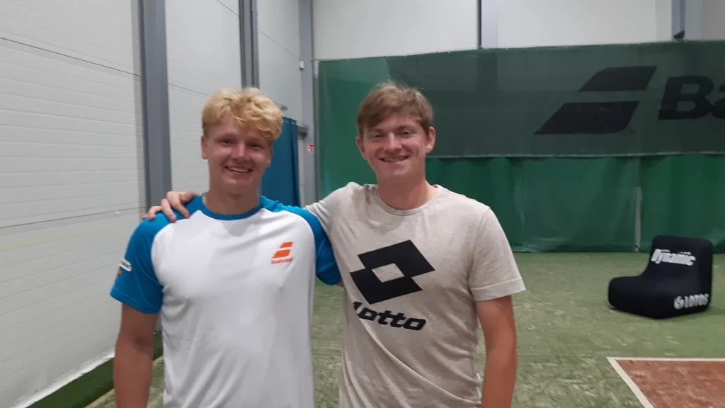 Maks Kaśnikowski (z lewej) i Aleksander Orlikowski - czołowi polscy juniorzy. Maks Kaśnikowski (z lewej) i Aleksander Orlikowski - czołowi polscy juniorzy.