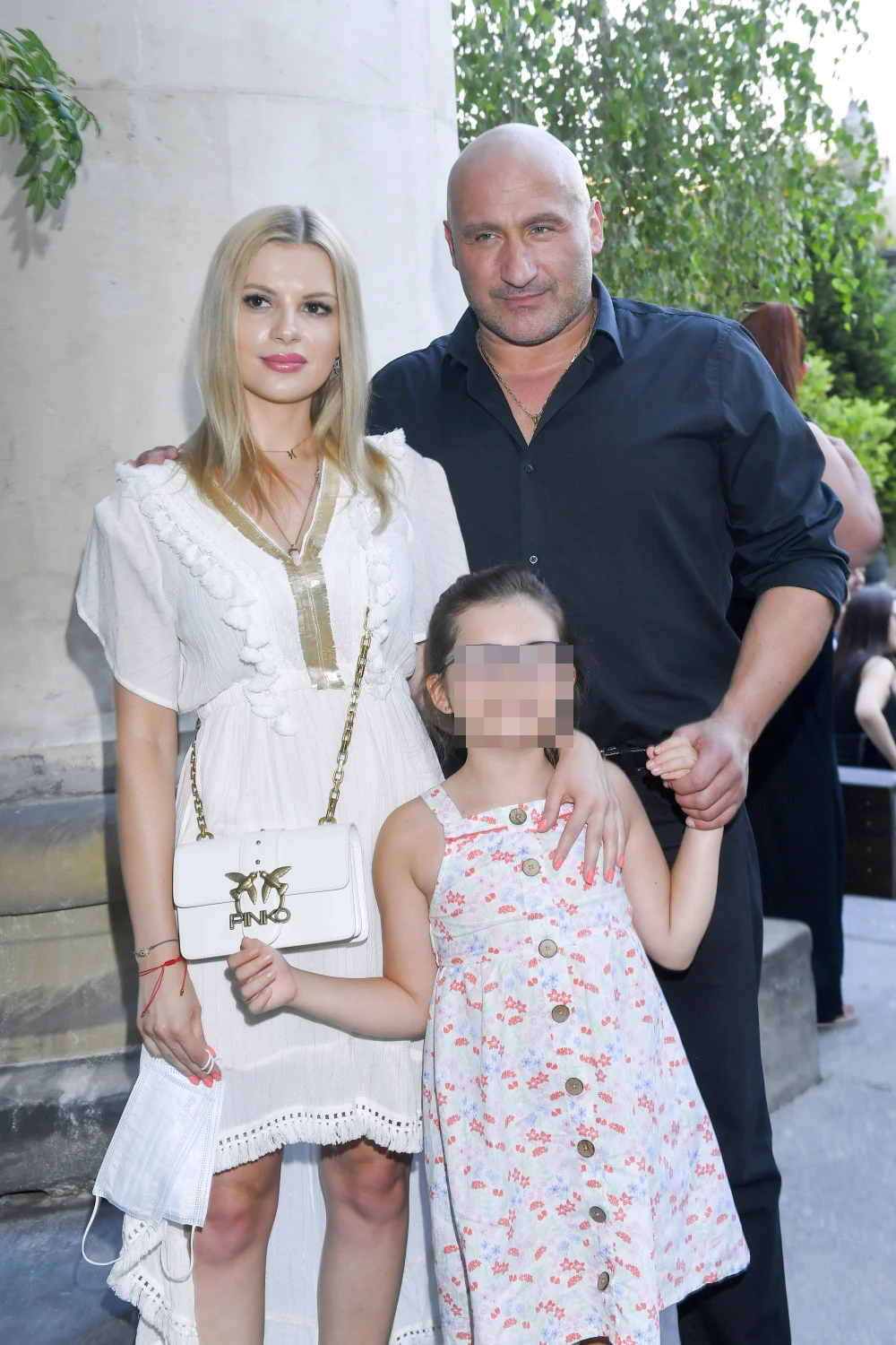 Marcin Najman z rodziną