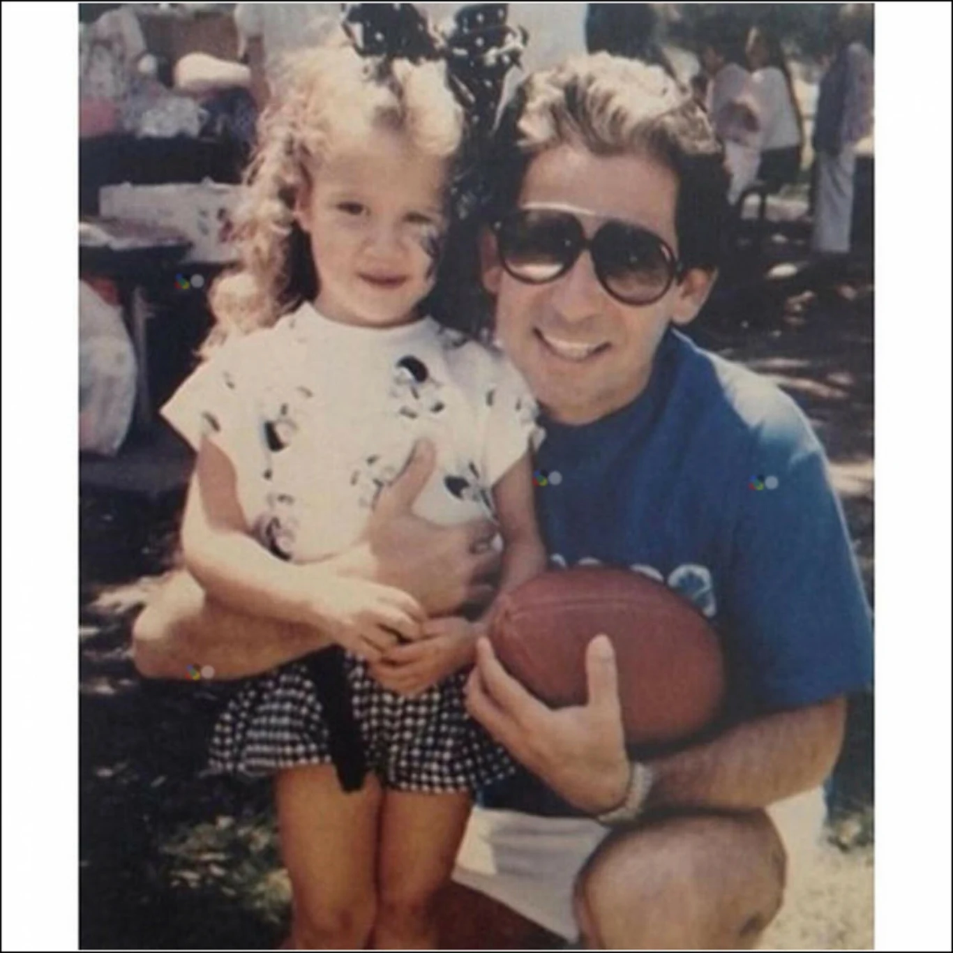 Robert Kardashian z córką Khloe Kardashian