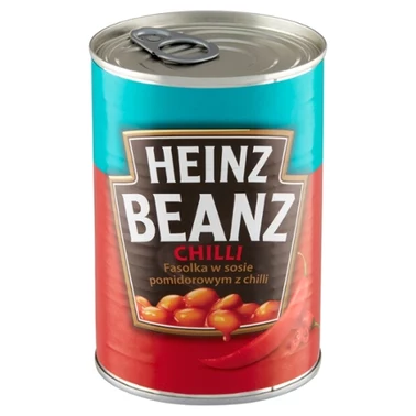 Heinz Fasolka w sosie pomidorowym z chilli 390 g - 2