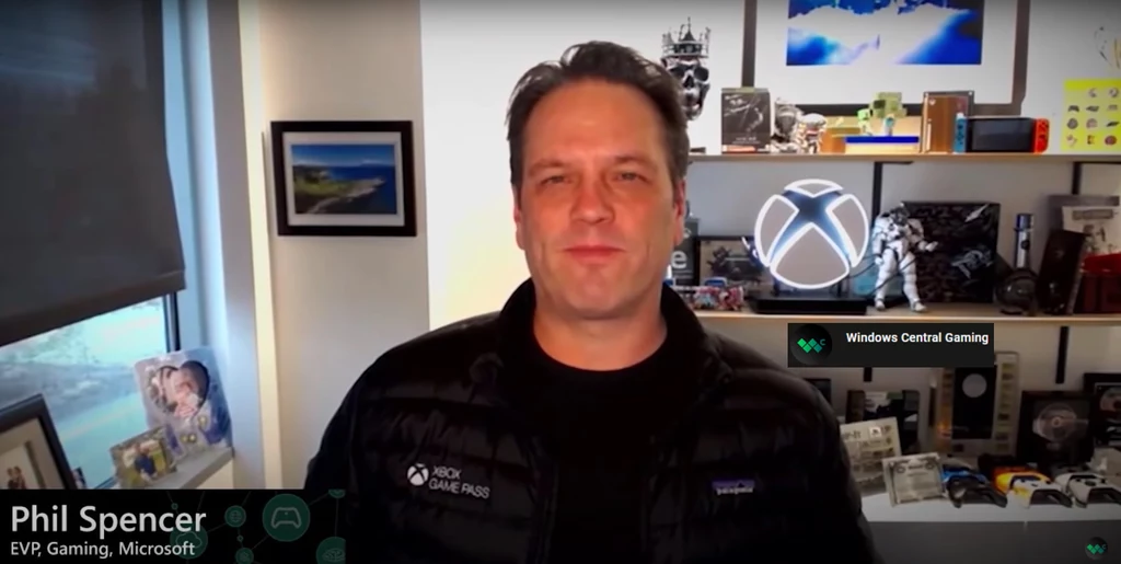 Phil Spencer - fragment filmu zamieszczonego w serwisie YouTube.com / na kanale @Windows Central Gaming