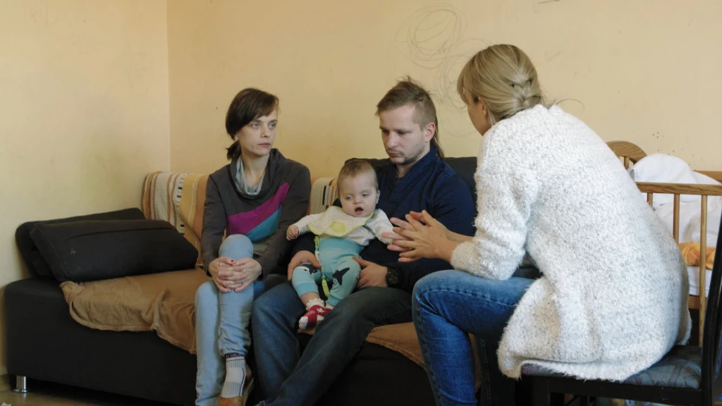 Fragment programu "Wolni od długów" w Polsat