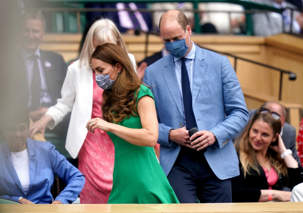 Kate i William na Wimbledonie Kate i William na Wimbledonie