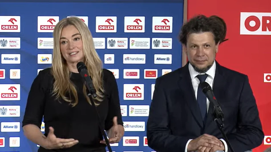 Martyna Wojciechowska na konferencji Polskiego Komitetu Paraolimpijskiego Martyna Wojciechowska na konferencji Polskiego Komitetu Paraolimpijskiego