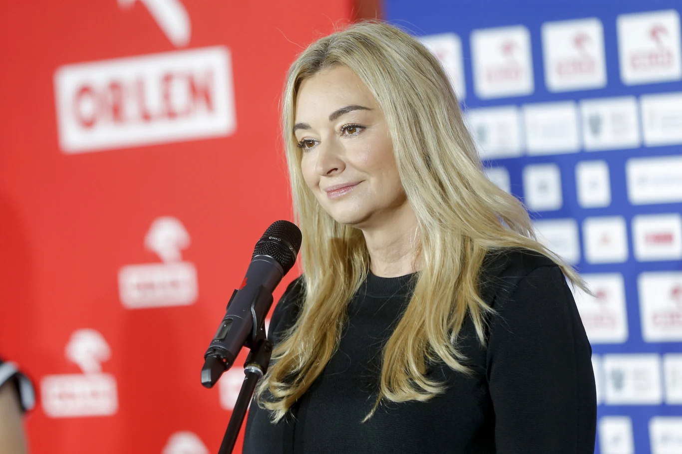 Martyna Wojciechowska na konferencji Polskiego Komitetu Paraolimpijskiego Martyna Wojciechowska na konferencji Polskiego Komitetu Paraolimpijskiego