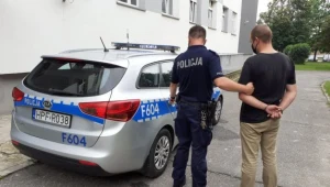 26-latek włamał się do kościoła pod wpływem alkoholu (źródło: KPP w Sieradzu) 