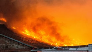 Pożar, zdjęcie ilustracyjne