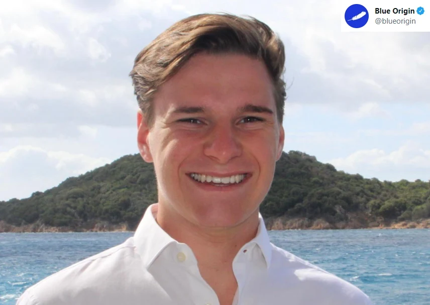 18-letni Holender Oliver Daemen czwartym na pokładzie Blue Origin 18-letni Holender Oliver Daemen czwartym na pokładzie Blue Origin