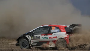 Kalle Rovanpera na trasie