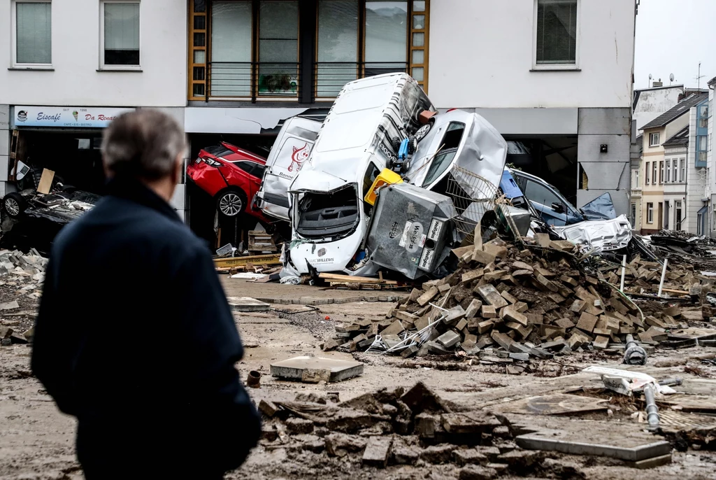 Zniszczenia w uzdrowiskowym mieście Bad Neuenahr-Ahrweiler Zniszczenia w uzdrowiskowym mieście Bad Neuenahr-Ahrweiler