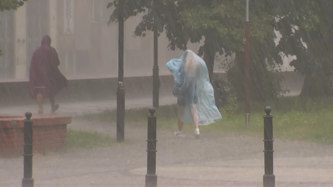 Ulewa w Warszawie Ulewa w Warszawie