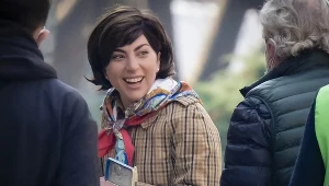 Lady Gaga na planie filmu "House of Gucci"