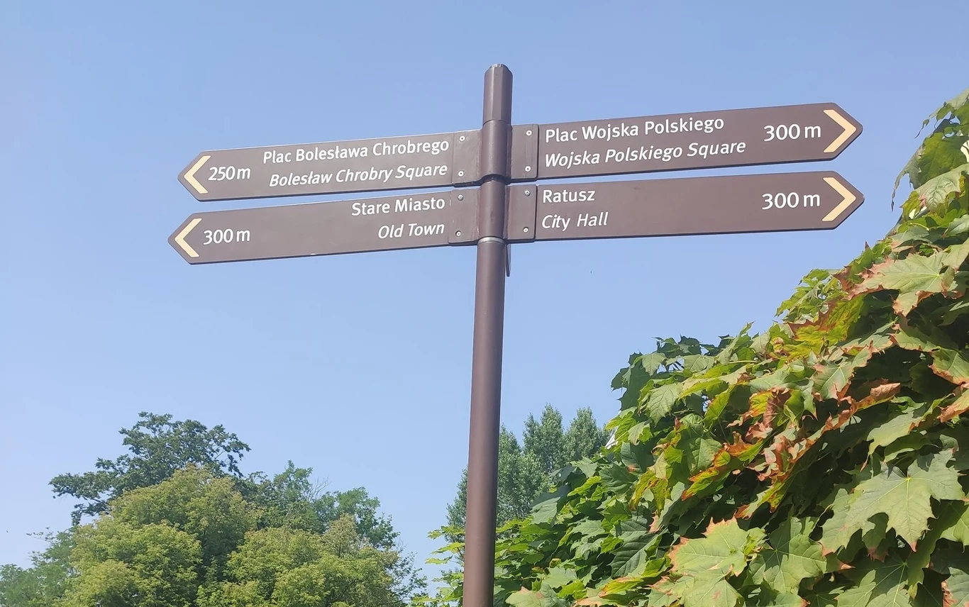 Nowe tablice informacyjne w Bielsku-Białej Nowe tablice informacyjne w Bielsku-Białej