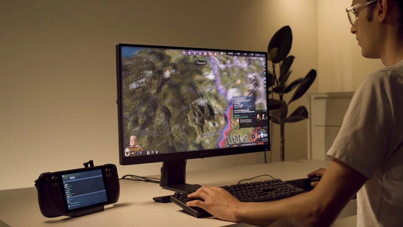 Atrakcyjnie wygląda też cennik Steam Decka. Za 1899 zł nie kupimy przyzwoitego gamingowego peceta. Przy kwocie 2 499 zł też będzie to problematyczne. A za tę sumę otrzymamy dobrze wyposażone, uniwersalne urządzenie do grania, na którym uruchomimy tysiące gier, gdziekolwiek tylko będziemy chcieli. Wyjątkowo interesująca opcja dla każdego, kto ceni sobie mobilność. Atrakcyjnie wygląda też cennik Steam Decka. Za 1899 zł nie kupimy przyzwoitego gamingowego peceta. Przy kwocie 2 499 zł też będzie to problematyczne. A za tę sumę otrzymamy dobrze wyposażone, uniwersalne urządzenie do grania, na którym uruchomimy tysiące gier, gdziekolwiek tylko będziemy chcieli. Wyjątkowo interesująca opcja dla każdego, kto ceni sobie mobilność.