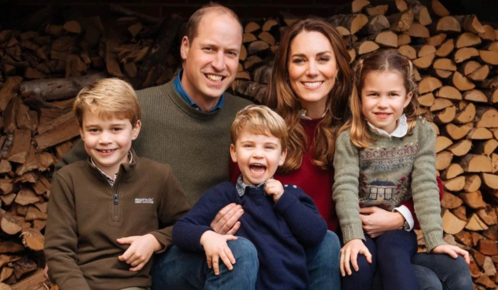 William i Kate z dziećmi, fot. https://www.instagram.com/dukeandduchessofcambridge/