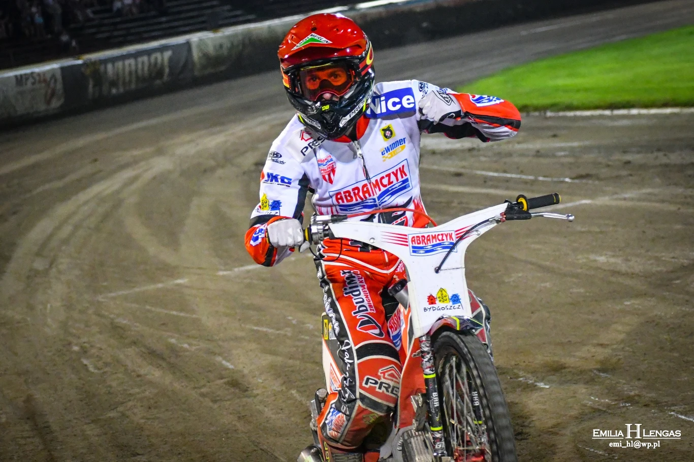 David Bellego po zdobyciu kompletu punktów