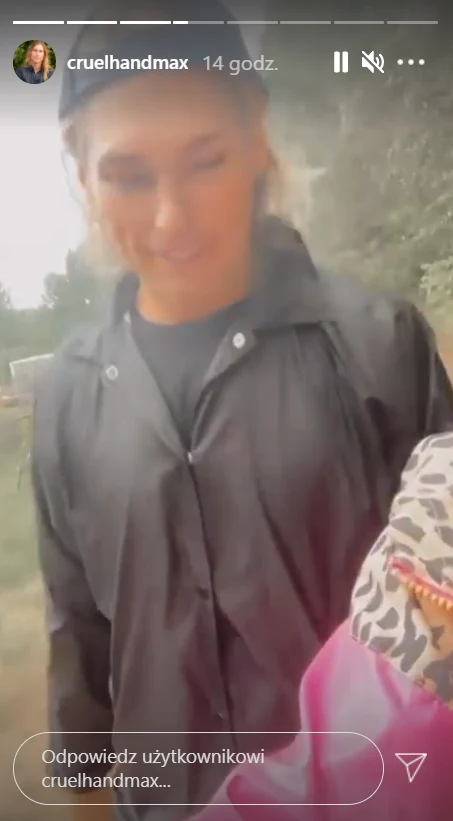 Doda i Max Hodges na Mazurach /https://www.instagram.com/cruelhandmax/ Doda i Max Hodges na Mazurach /https://www.instagram.com/cruelhandmax/