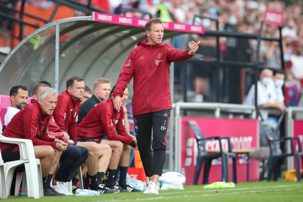 Julian Nagelsmann pierwszy raz prowadził Bayern Monachium Julian Nagelsmann pierwszy raz prowadził Bayern Monachium