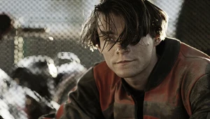 Tomasz Ziętek w scenie z filmu "Żużel"