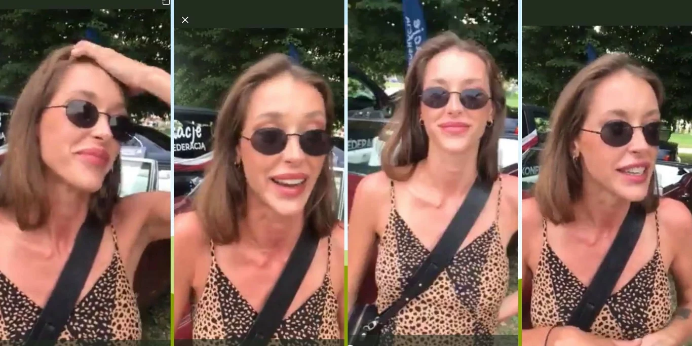 Skriny z nagrania na Twitterze Konfederacji Skriny z nagrania na Twitterze Konfederacji