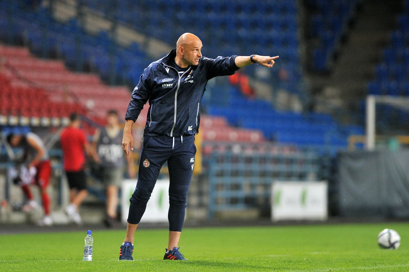 Adrian Gula, szkoleniowiec Wisły Kraków Adrian Gula, szkoleniowiec Wisły Kraków