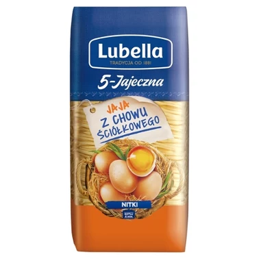 Lubella 5-Jajeczna Makaron nitki 250 g - 1