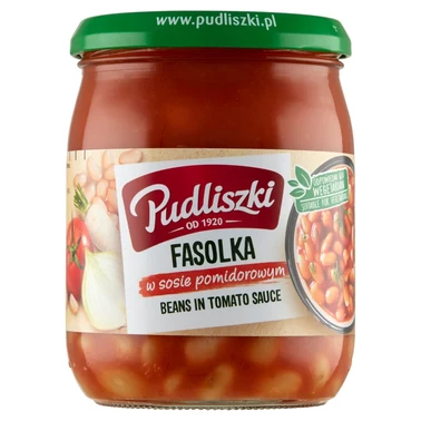 Pudliszki Fasolka w sosie pomidorowym 500 g - 1