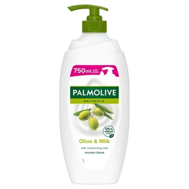 Palmolive Naturals Olive&Milk, kremowy żel pod prysznic mleko i oliwka 750 ml - 1