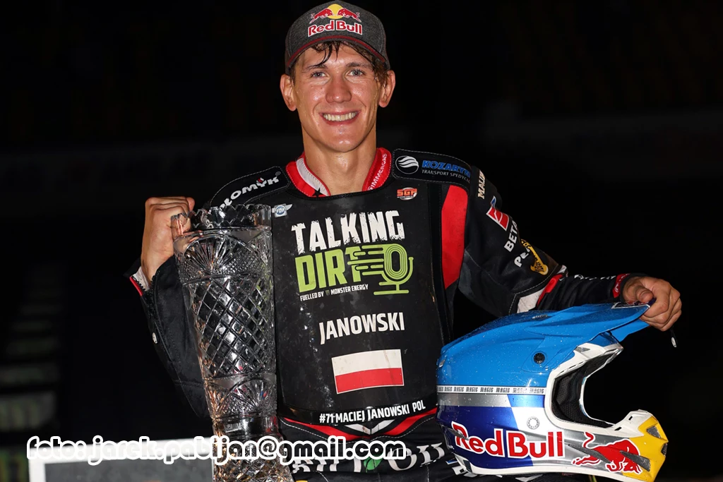 Maciej Janowski po triumfie w Pradze