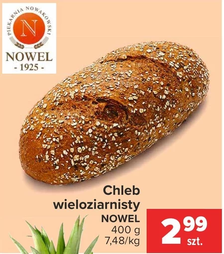 Chleb wieloziarnisty Nowel