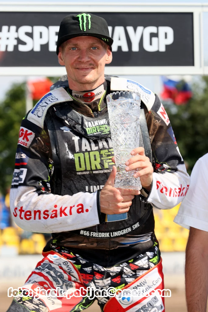 Fredrik Lindgren - trzeci zawodnik niedzielnych zmagań Fredrik Lindgren - trzeci zawodnik niedzielnych zmagań