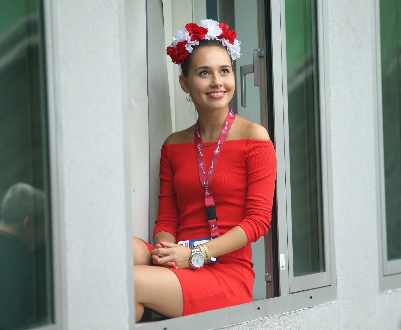 Marcelina Ziętek kibicuje w Wiśle Marcelina Ziętek kibicuje w Wiśle