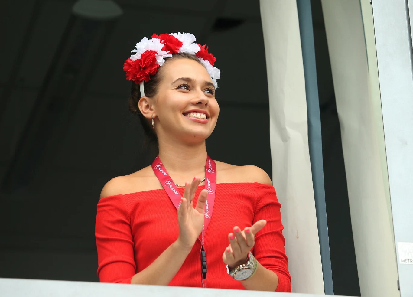 Marcelina Ziętek kibicuje w Wiśle Marcelina Ziętek kibicuje w Wiśle