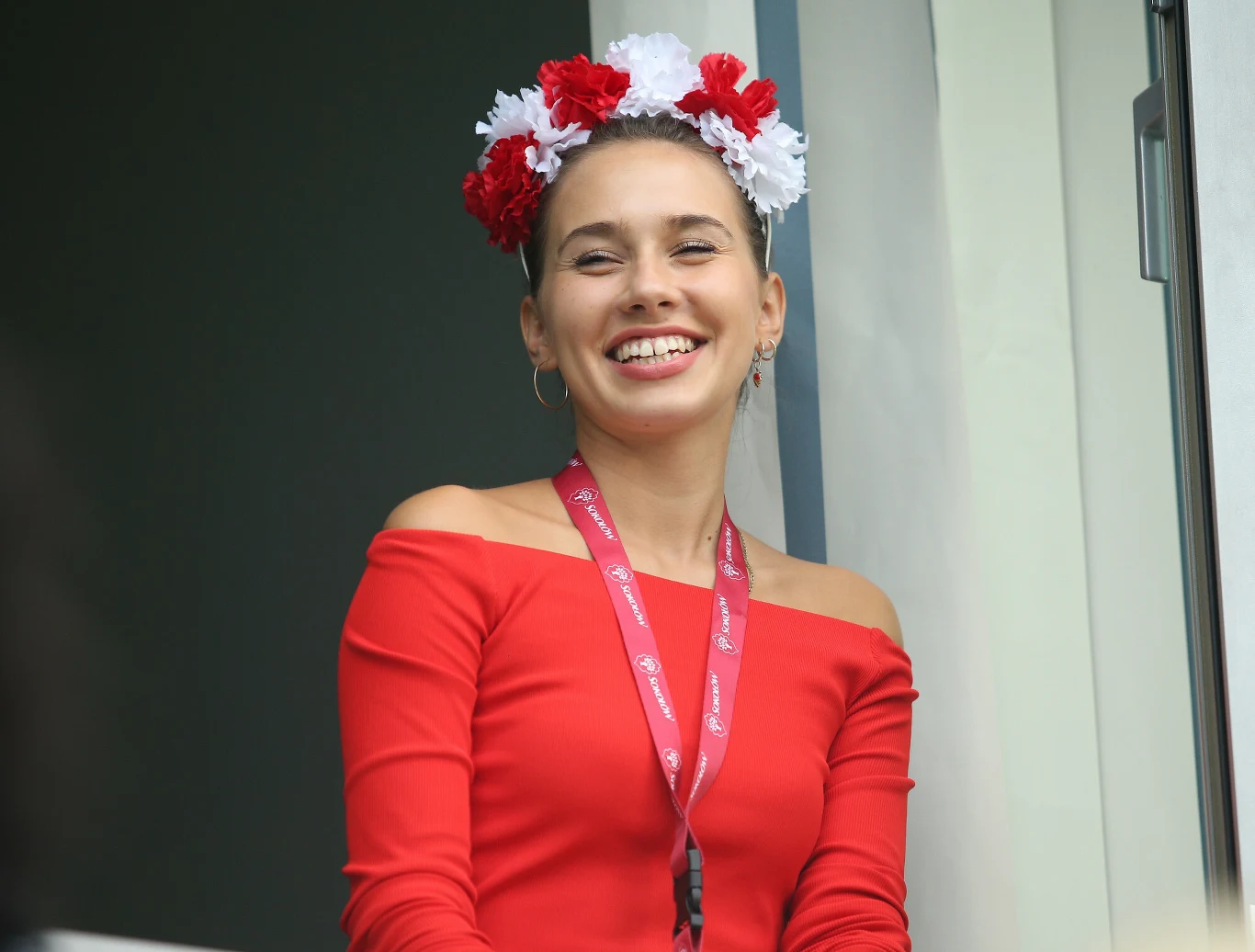 Marcelina Ziętek kibicuje w Wiśle Marcelina Ziętek kibicuje w Wiśle