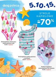 5.10.15 - wyprzedaż strojów kąpielowych