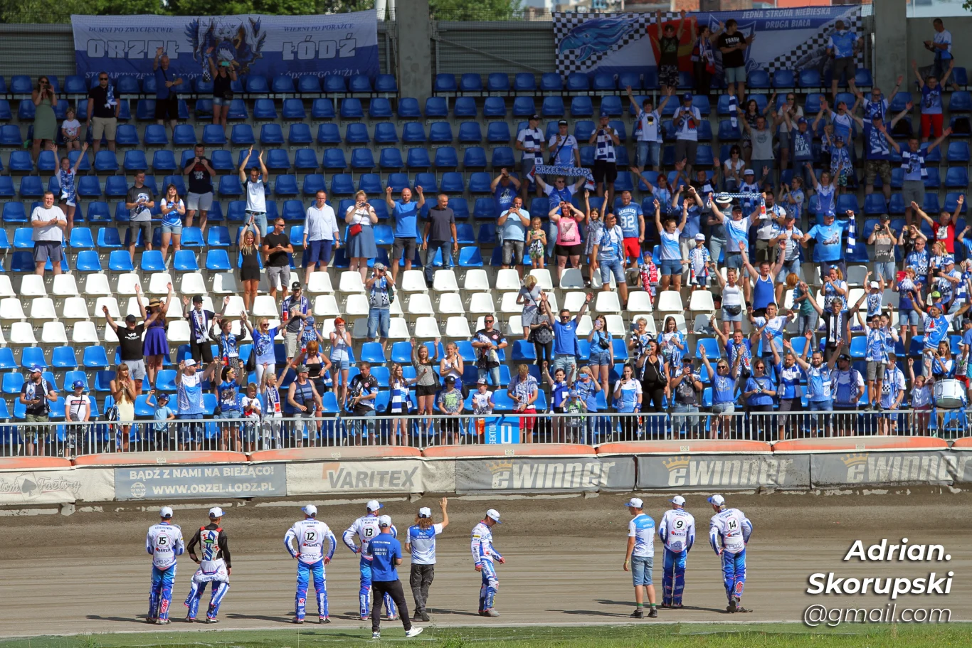 Orzeł Łódź dziękuje kobicom za doping