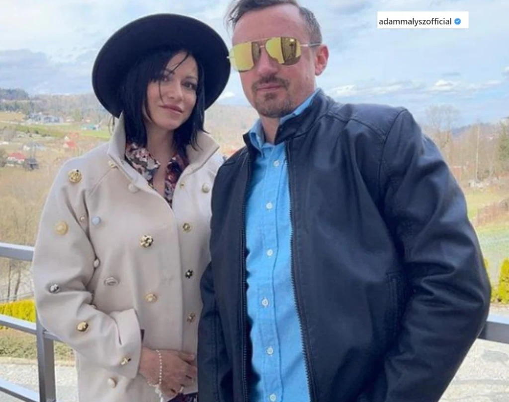 Iza Małysz i Adam Małysz / źródło: Instagram Adama Małysza