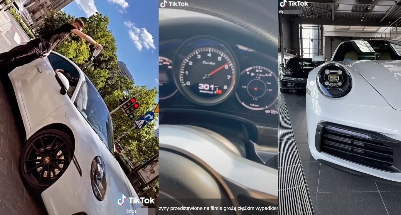Gwiazdor internetu lubi luksusowe auta i szybką jazdę Gwiazdor internetu lubi luksusowe auta i szybką jazdę