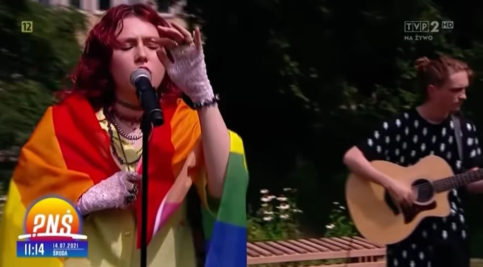 Karin Ann wystąpiła w "Pytaniu na śniadanie" i wywołała skandal