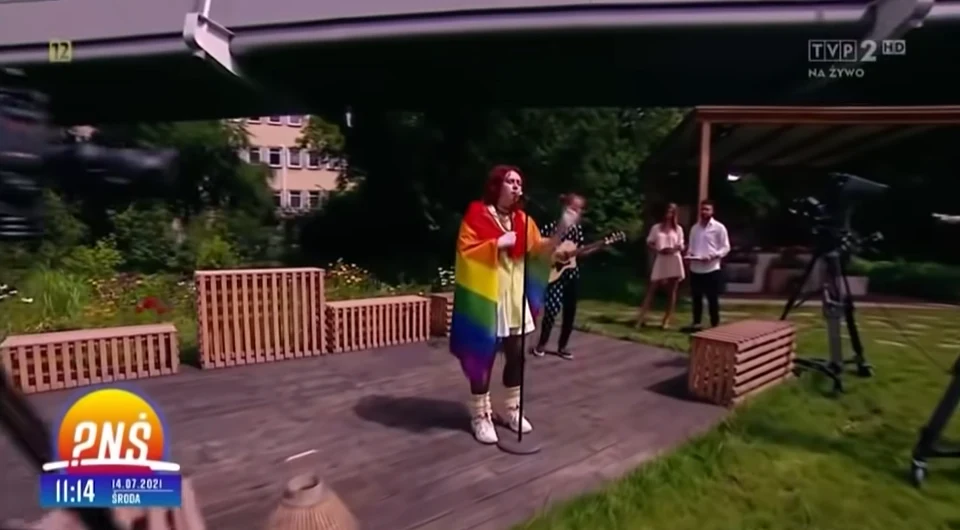 Karin Ann wystąpiła w "Pytaniu na śniadanie" i wywołała skandal