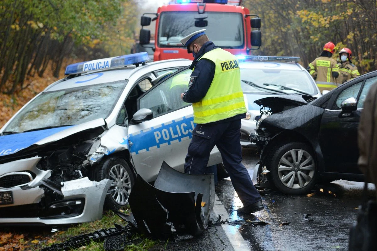 Wypadek radiowozu Wypadek radiowozu