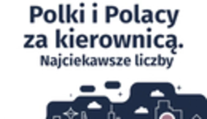 Polki i Polacy za kierownicą. Najciekawsze liczby