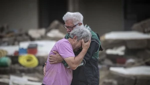 Skutki powodzi w Niemczech grożą katastrofą gospodarczą./DPA/Associated Press/East News