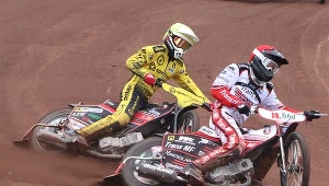 Michael Haertel przed Robertem Chmielem