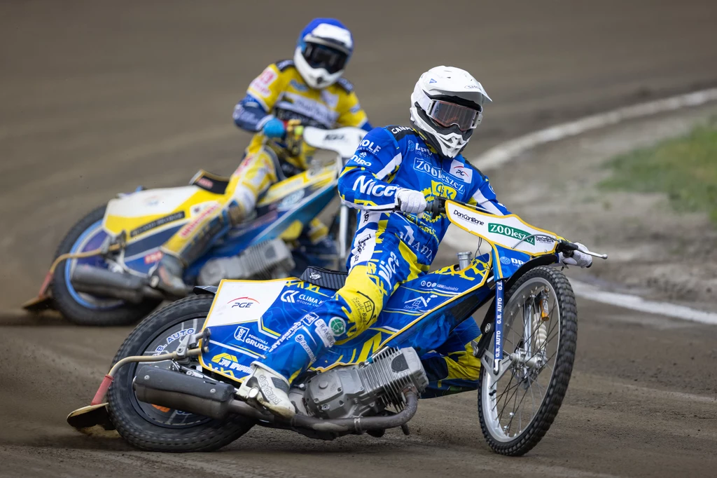 Roman Lachbaum, a z tyłu Rafał Karczmarz Roman Lachbaum, a z tyłu Rafał Karczmarz