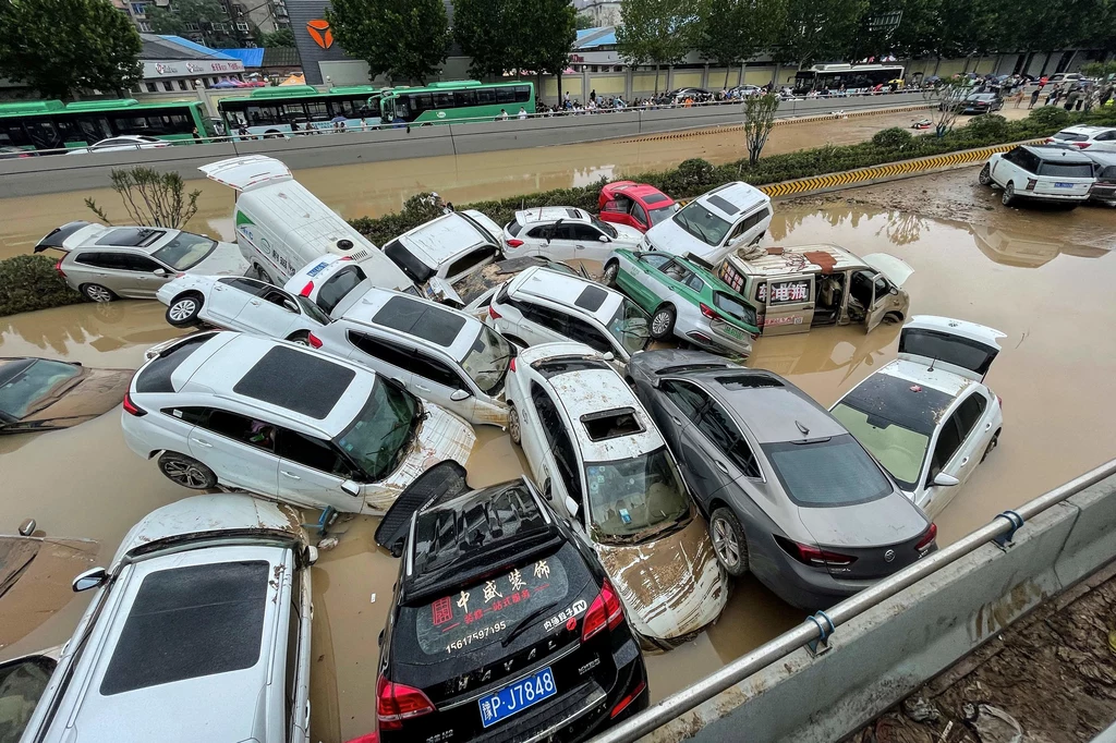W liczącej ponad 90 mln mieszkańców prowincji Henan padać ma co najmniej do czwartku